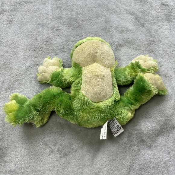 Ganz Webkinz Tie Dye Frog Plush Stuffed Animal 8" HM162 NO CODE Green Swamp - Picture 3 of 10